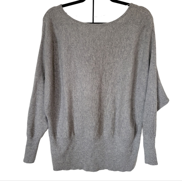 Free People Cashmere Silk Too Little Too Late Dolman Ribbed Sweater - Picture 3 of 6